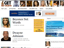 Tablet Screenshot of getnetworth.com